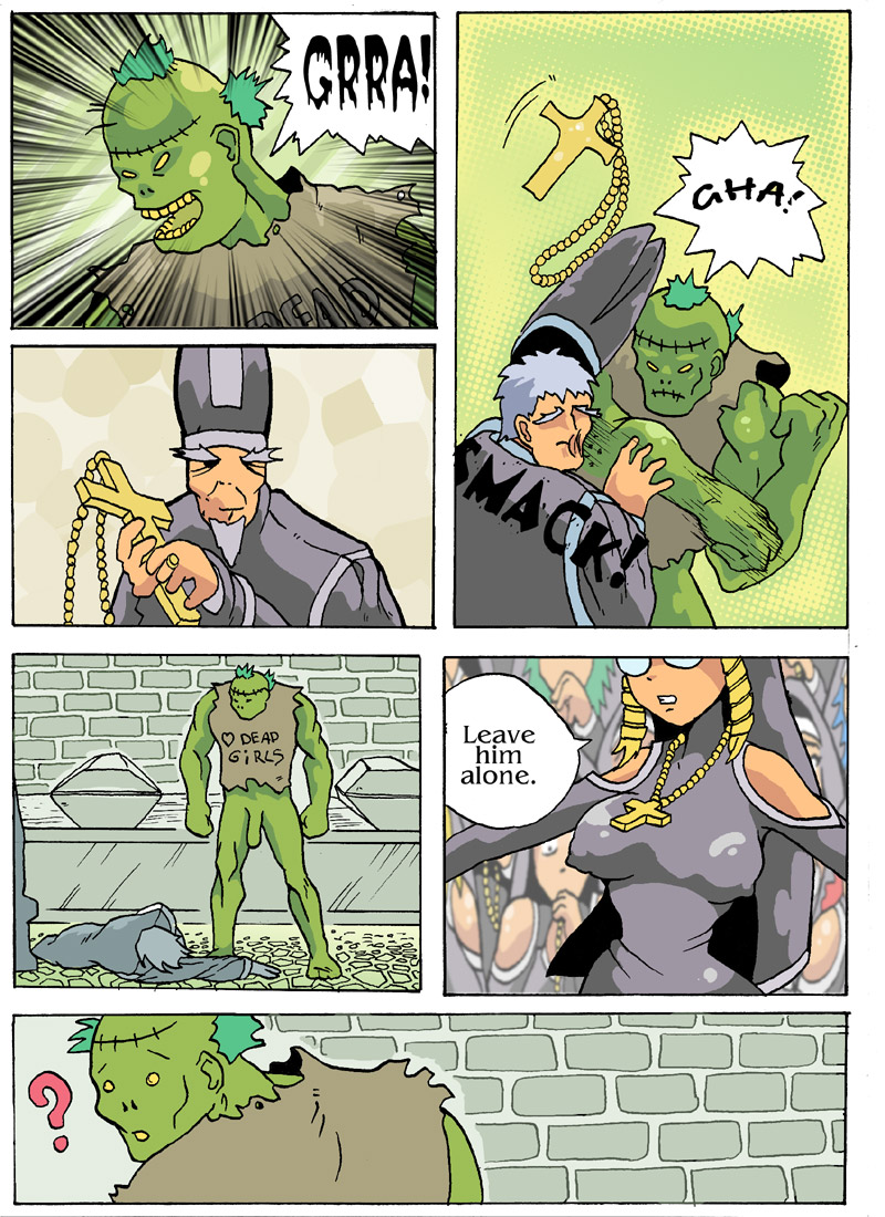 Zombie atack!! page 5 full
