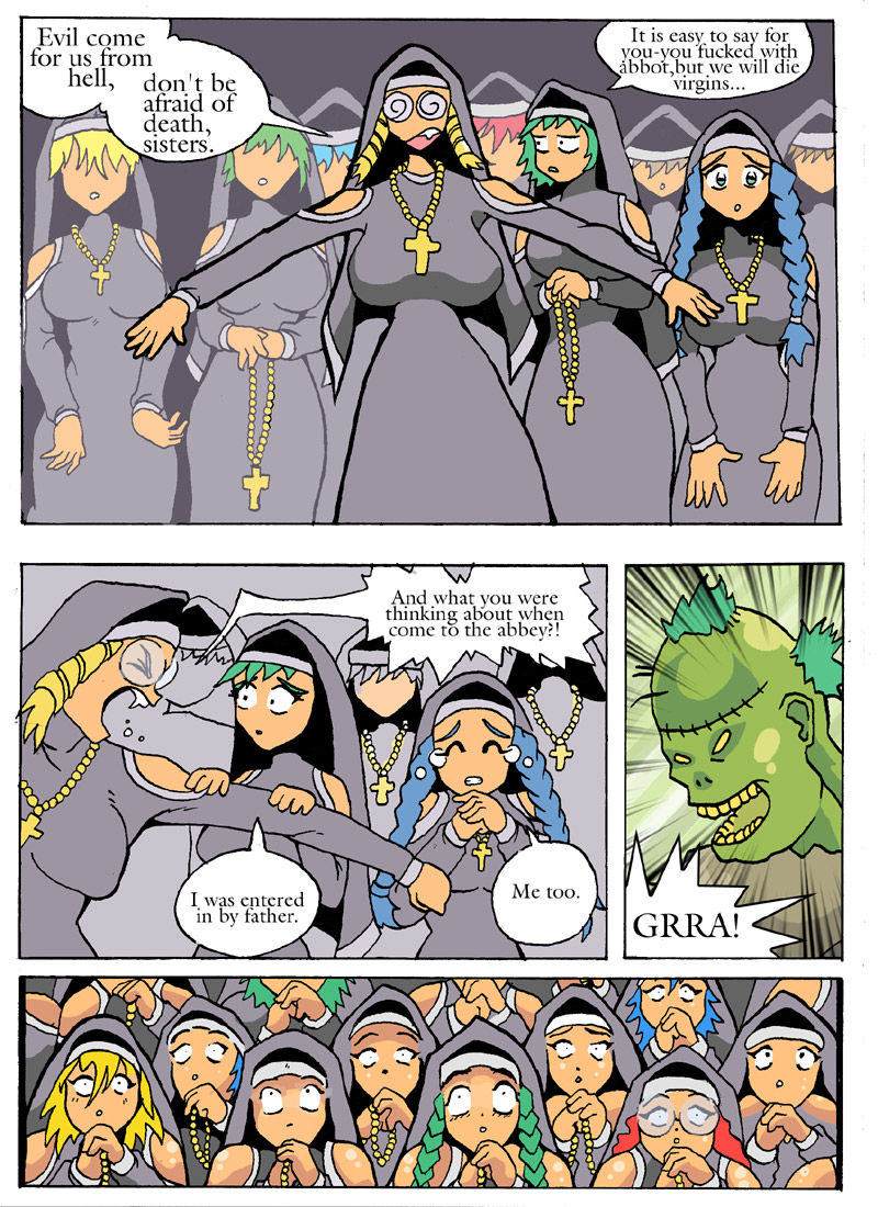 Zombie atack!! page 6 full