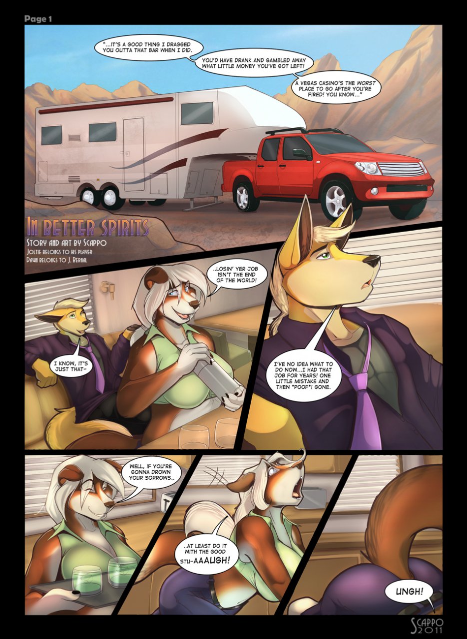 In Better Spirits page 1 full