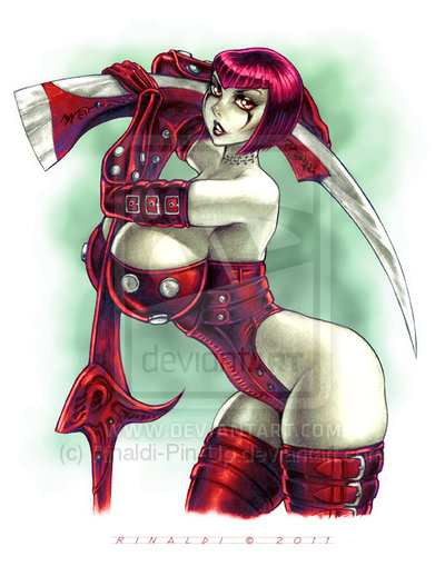 VICTOR RINALDI ART - Huge Tits drawings #14 page 6 full