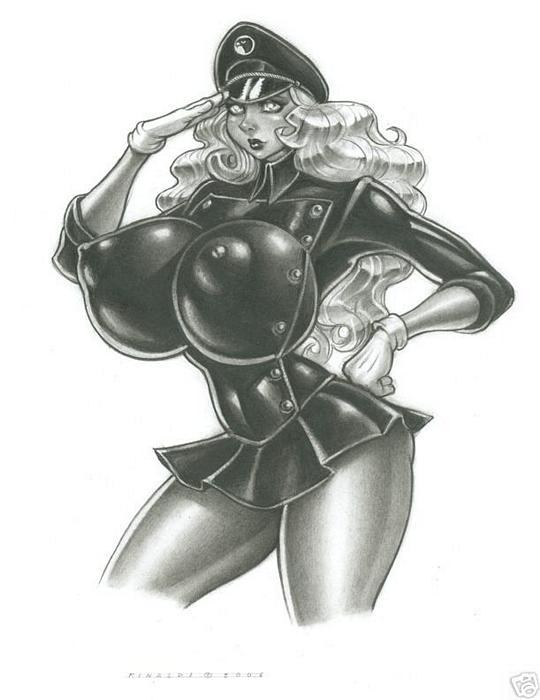 VICTOR RINALDI ART - Huge Tits drawings #14 page 8 full