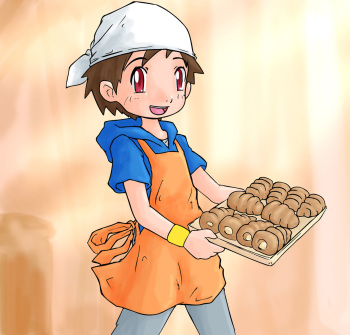 Yaoi Digimon Tamers Scene cover