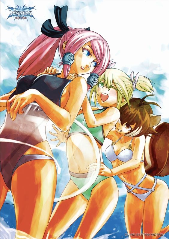 Blazblue Girls page 7 full