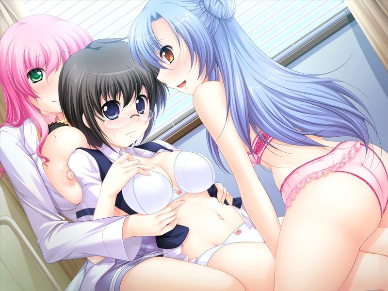 Jimi na Watashi to, Kawaii Onnanoko-tachi to no xxx Episode page 2 full