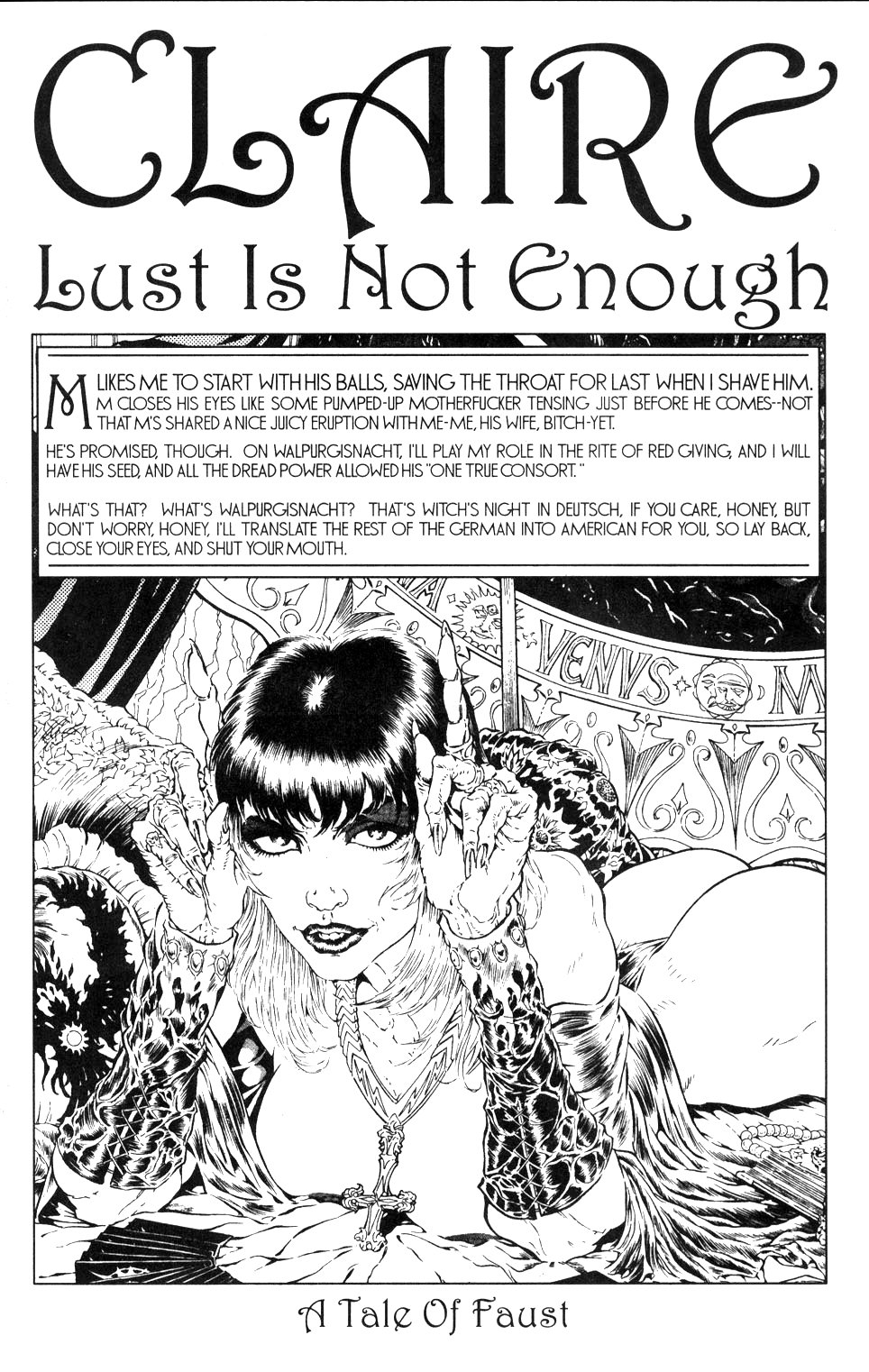 Faust #1: Claire's Lust page 5 full