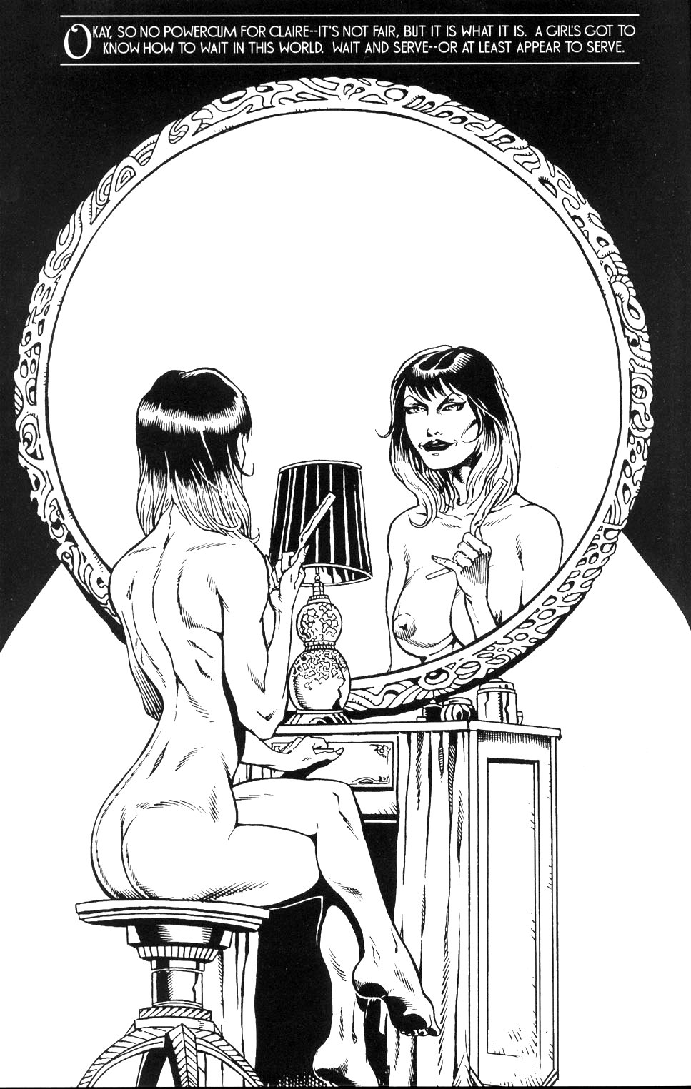 Faust #1: Claire's Lust page 6 full