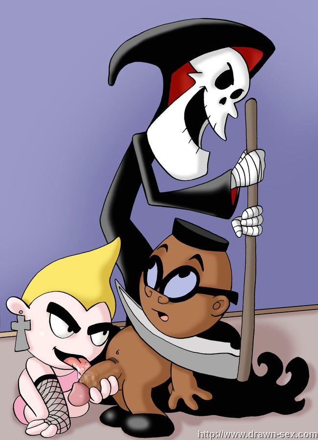 drawn sex present grim the adventures of billy and mandy page 8 full