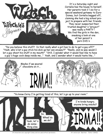 Witchie's Sleepover cover
