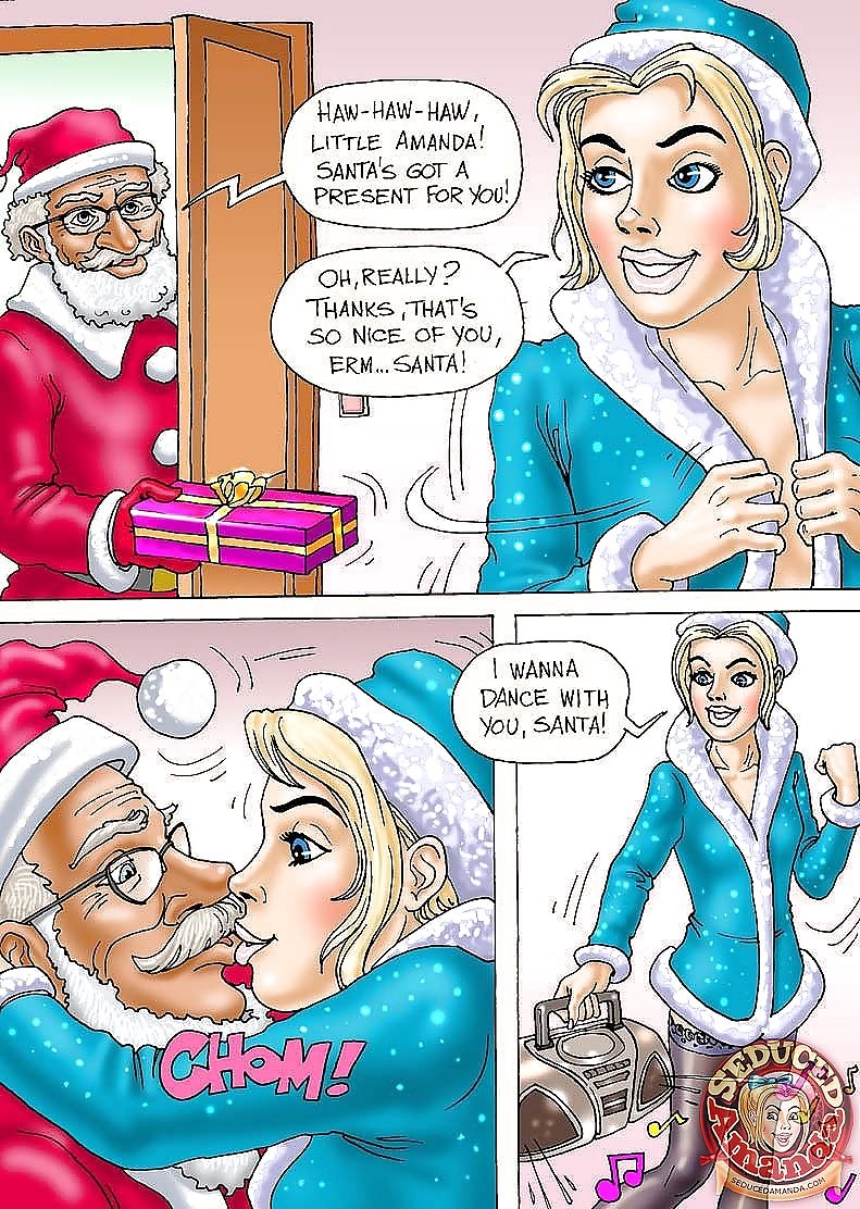 Amanda's Christmas Party page 6 full