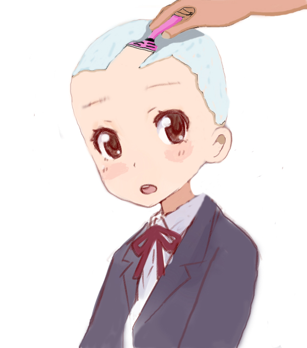 K-on Headshaving page 5 full