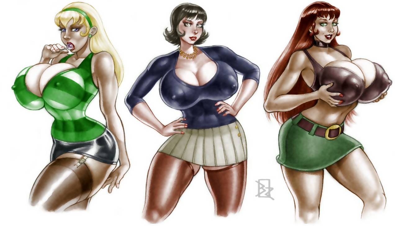 VICTOR RINALDI ART - Huge Tits drawings #7 page 4 full