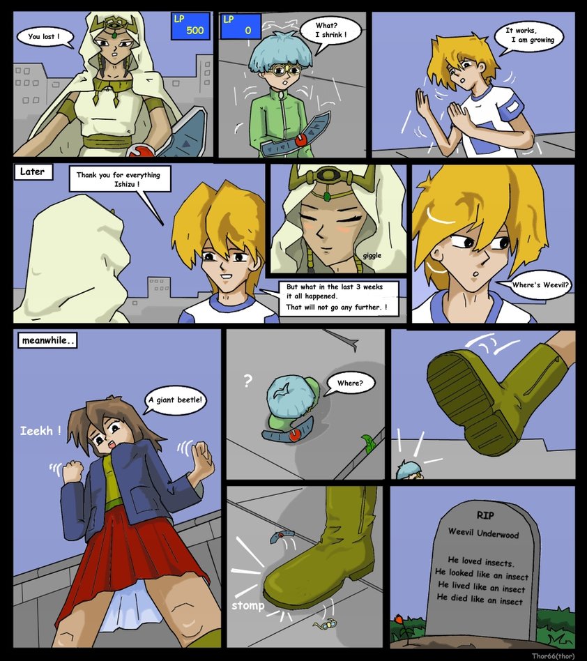 FanArt Giantess or ShrinkMan page 9 full