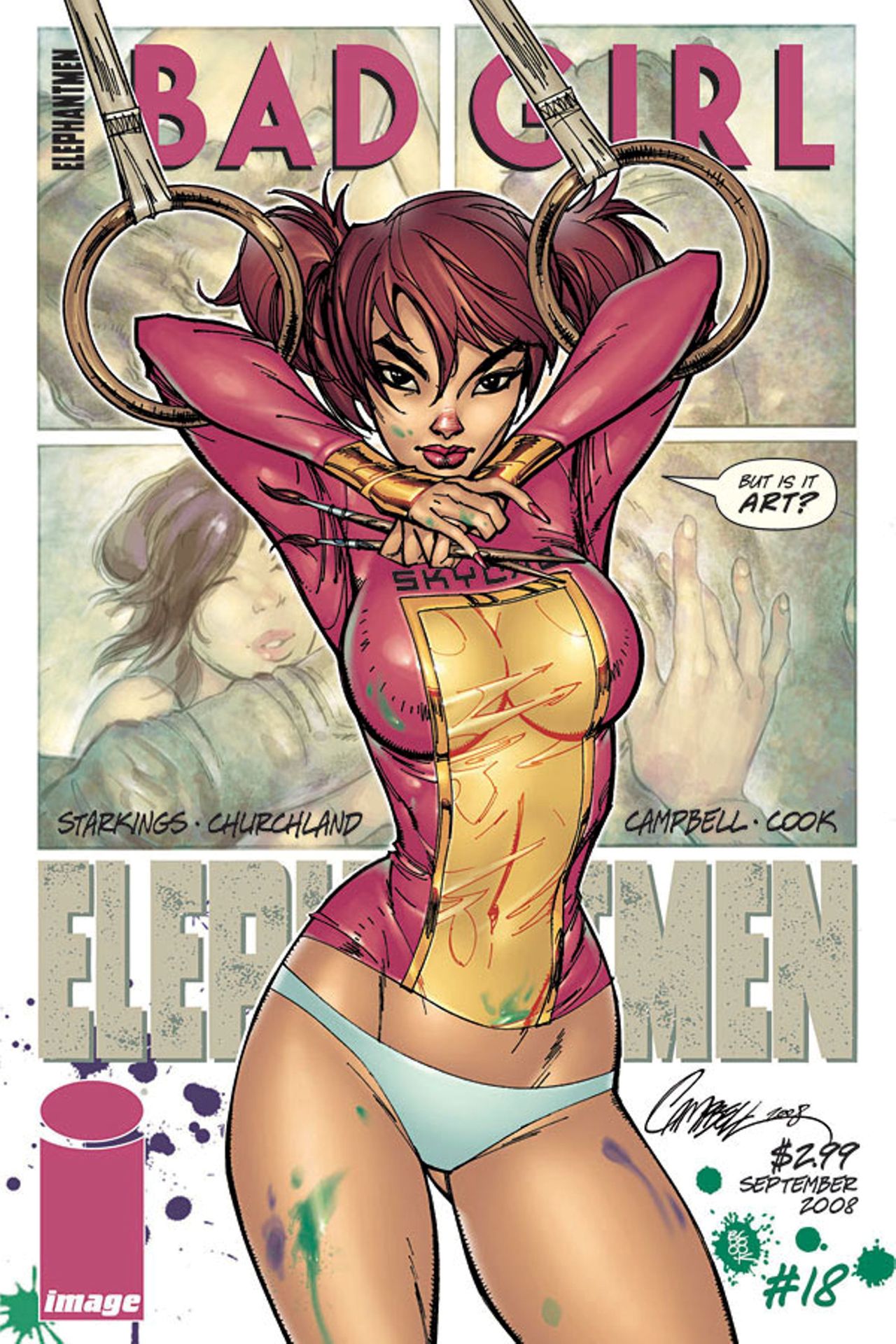 Art BY J.Scott .Campbell page 2 full
