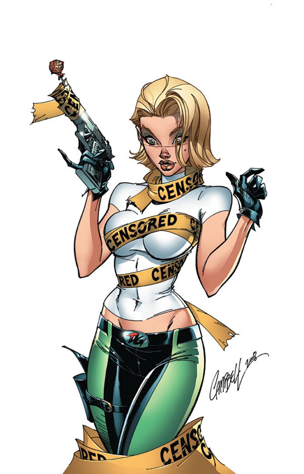 Art BY J.Scott .Campbell page 9 full
