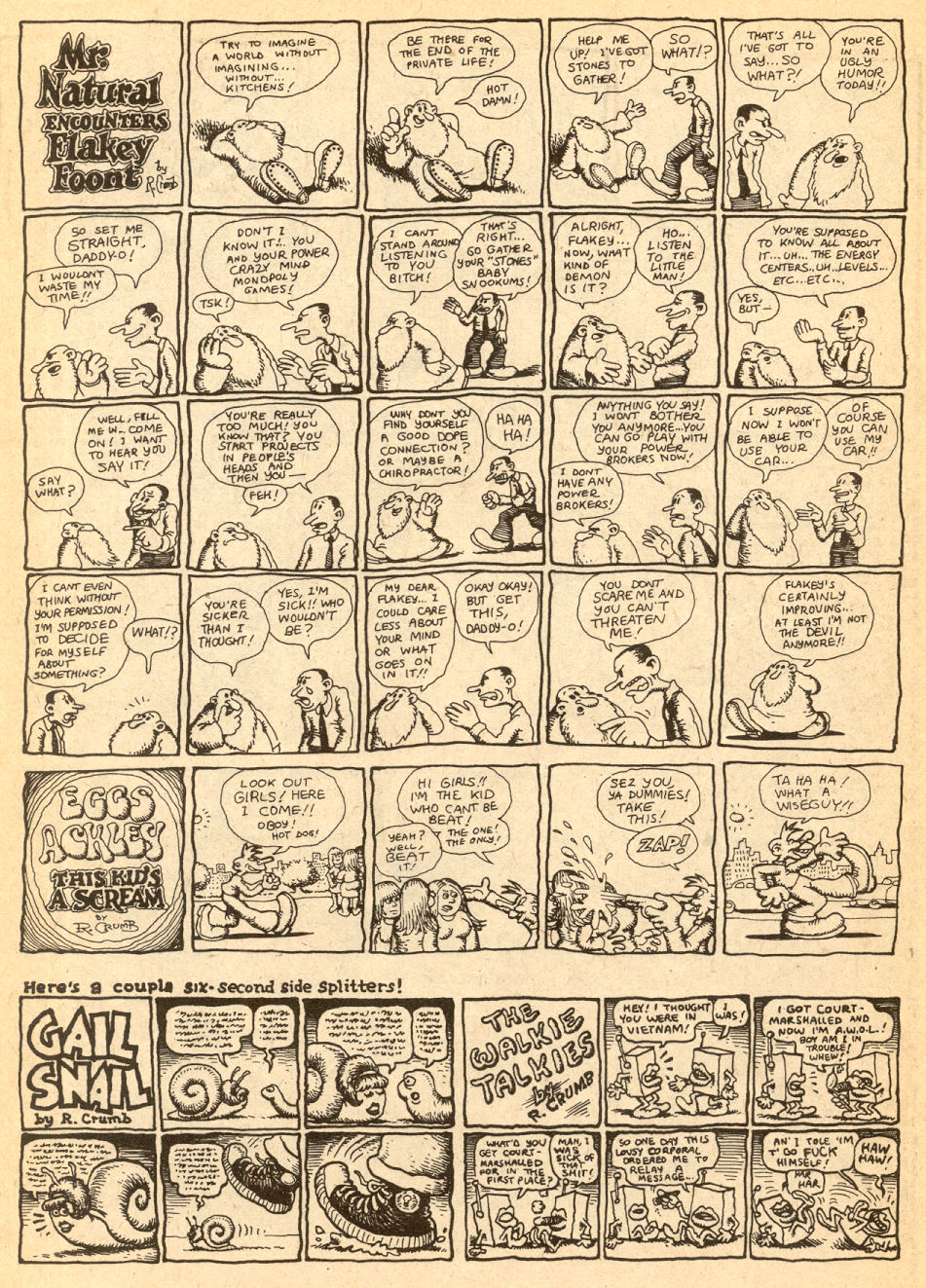 Zap Comix #1 page 9 full
