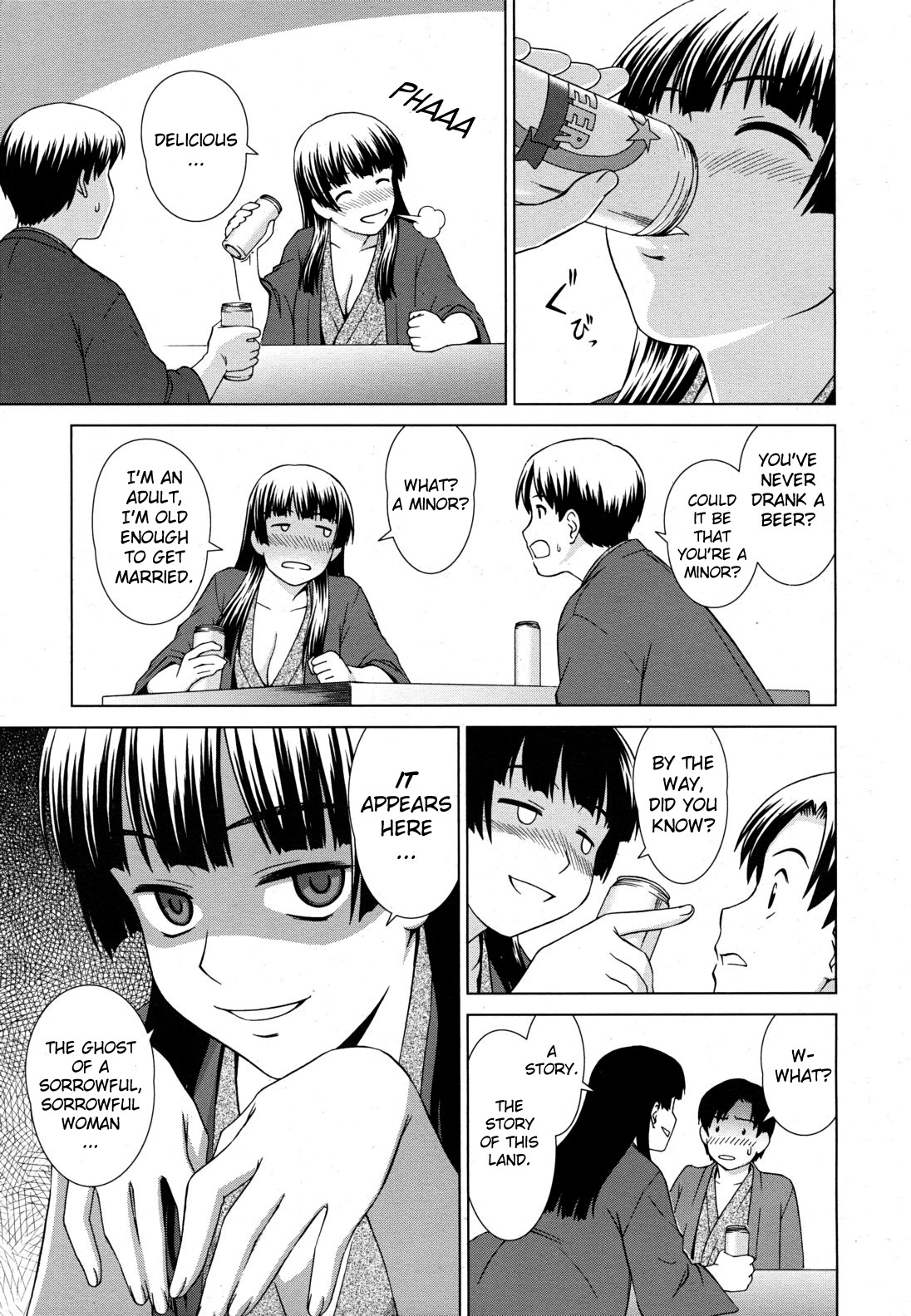 Yuugen Onsen Kidan | A Strange Story of a Fleeting Beauty and the Hot Springs page 9 full