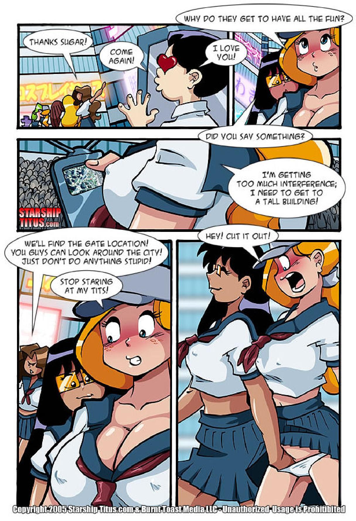 Starship Titus #9 - Back to the Future Part 3 page 9 full