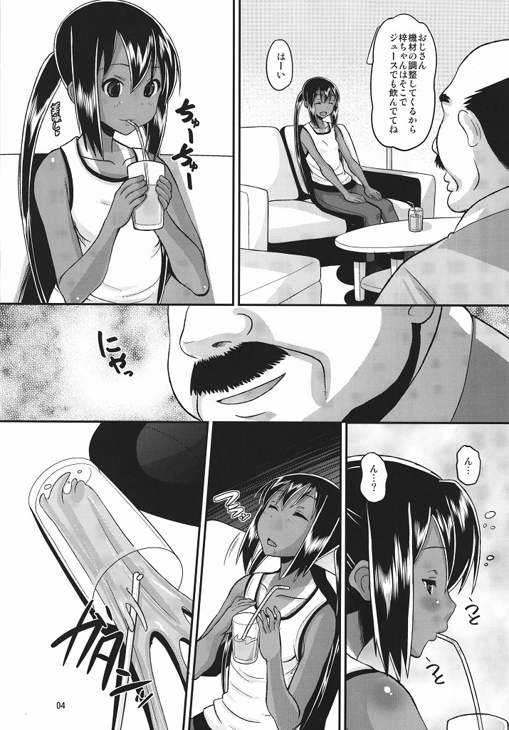 Nemutteru Hiyake Azu-nyan ni Itazura page 3 full
