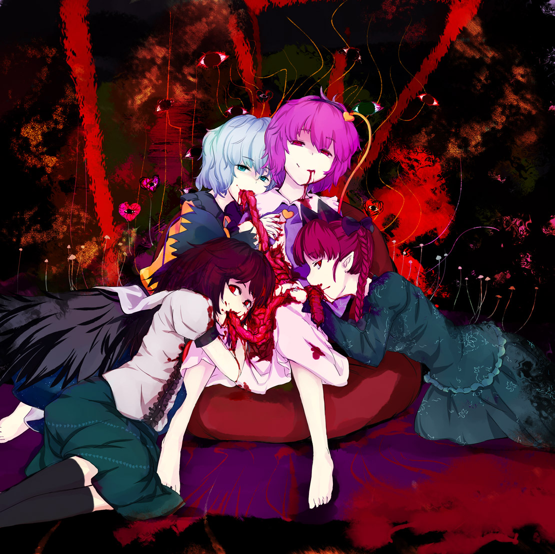 pink hair girl intestine guro and gutting page 6 full