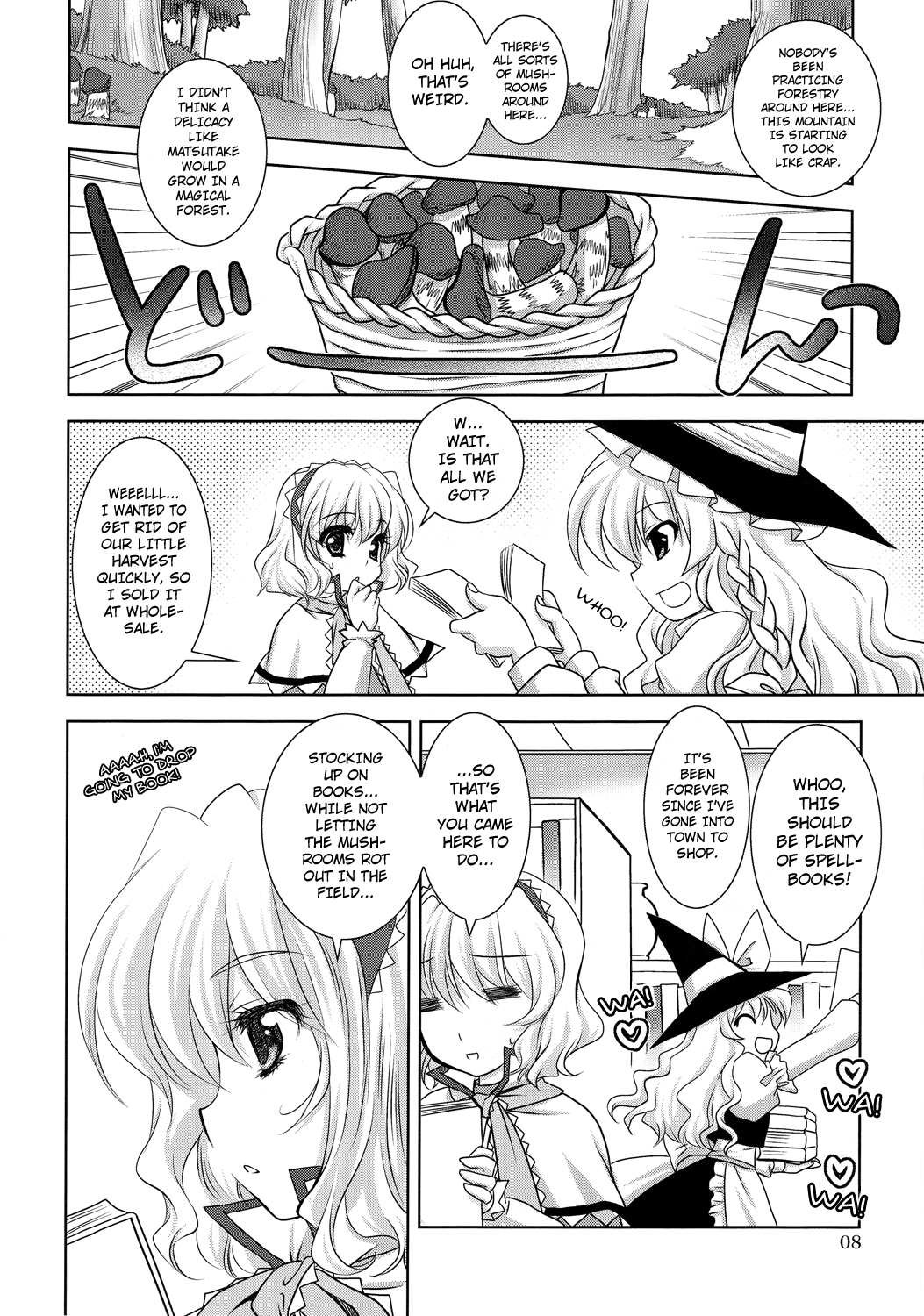 Luminous Mushrooms page 8 full