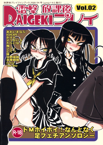 Raigeki Houkago Play Vol. 02 cover