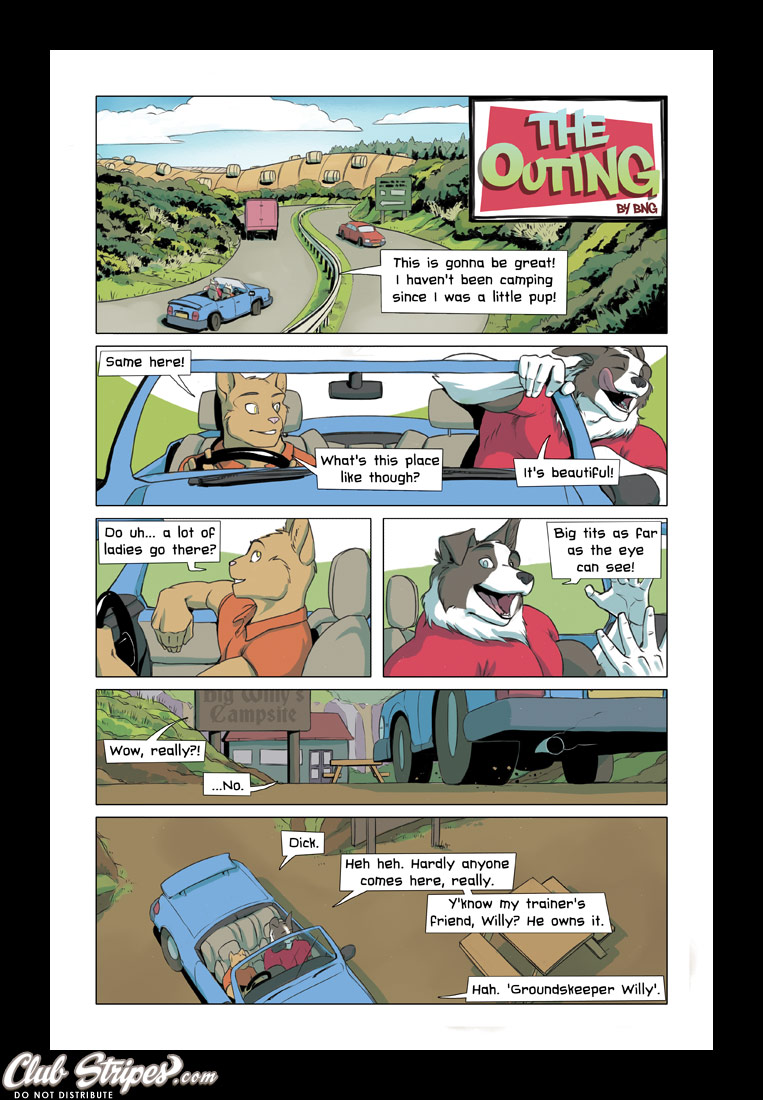 The Outting page 1 full