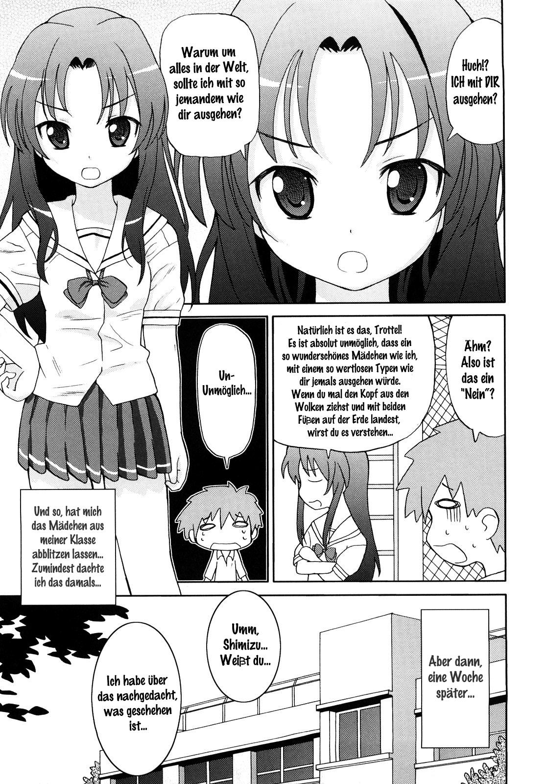 Boku o Futta Chimonamidamonai Onna ga Kokuhaku Shite Kita | Das eiskalte Mädchen, das mir einen Korb gab, kam einfach her um sich zu bekennen! page 1 full