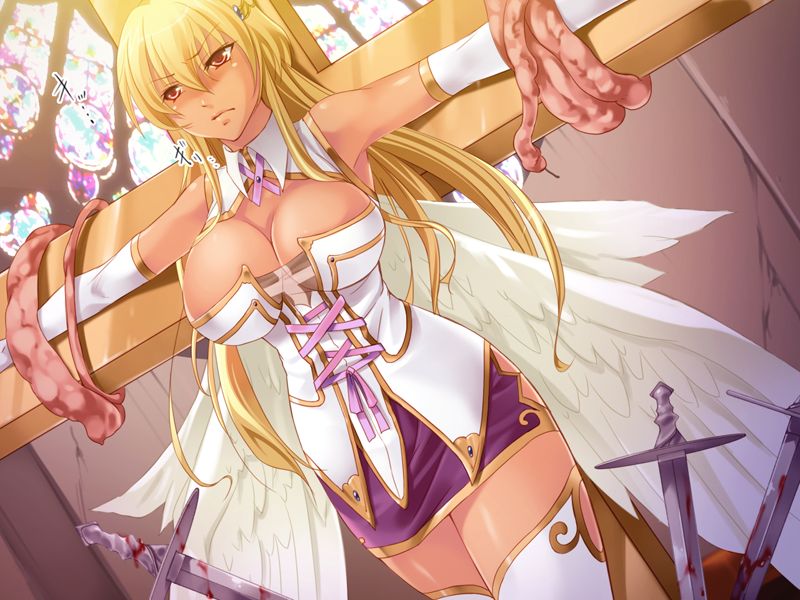 Tenshi Ryoujoku Geki - Rape Angel CG Shuu page 2 full