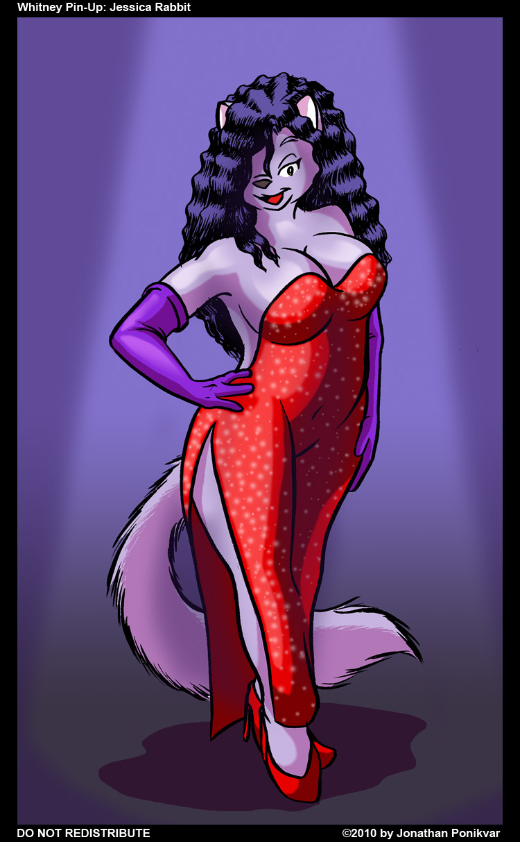 Furry Whitney Pin-Up page 3 full