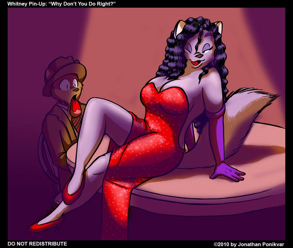 Furry Whitney Pin-Up page 4 full