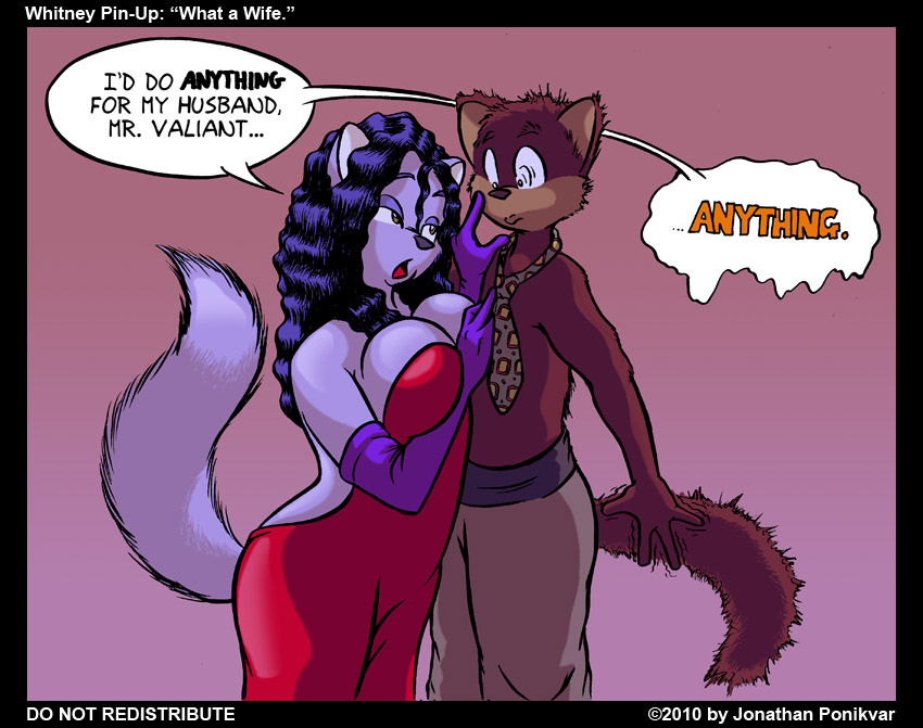 Furry Whitney Pin-Up page 5 full