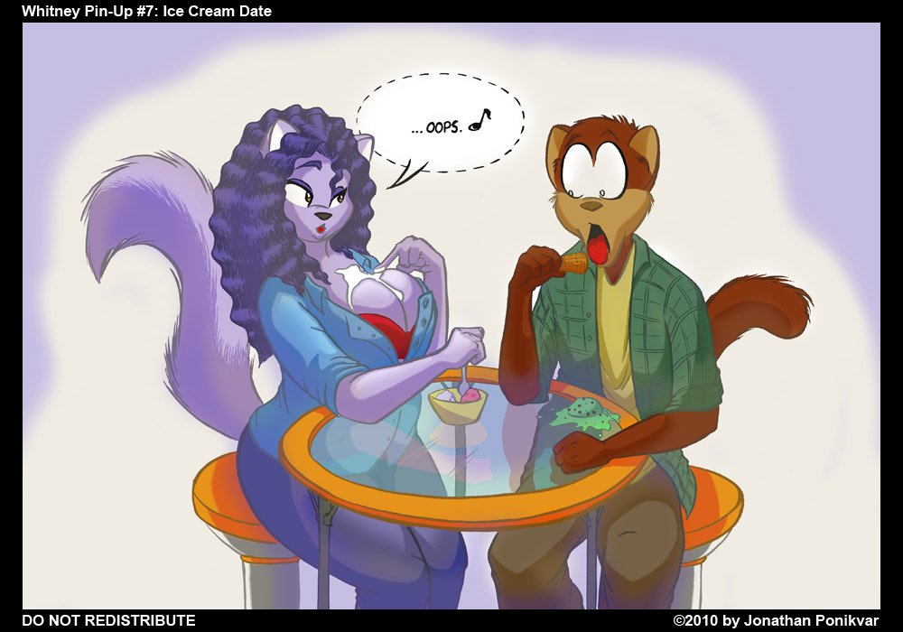 Furry Whitney Pin-Up page 8 full