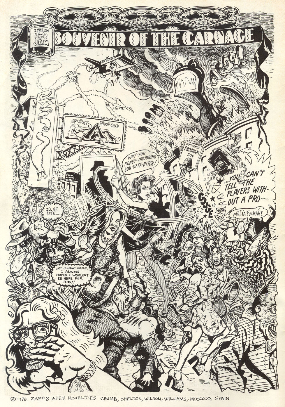 Zap Comix #8 page 2 full