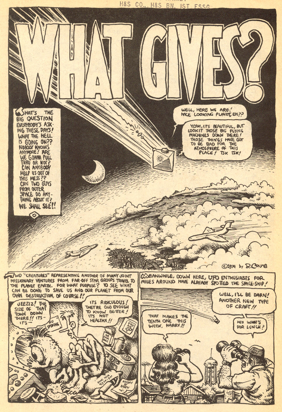 Zap Comix #8 page 3 full