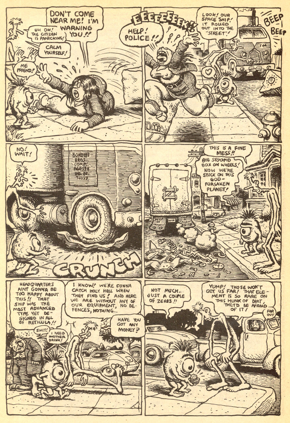 Zap Comix #8 page 5 full