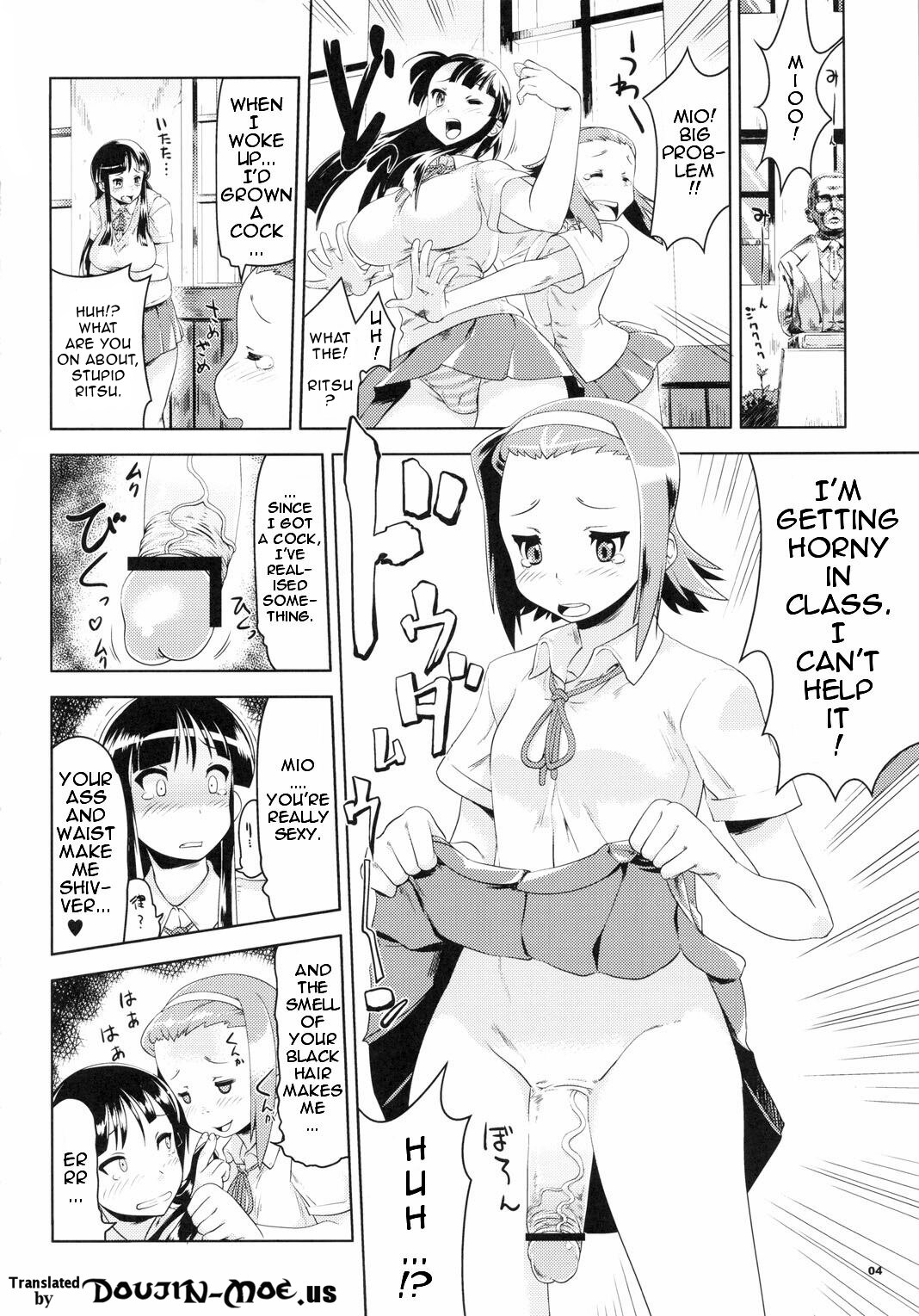 K-ON Drill Futanari! page 3 full