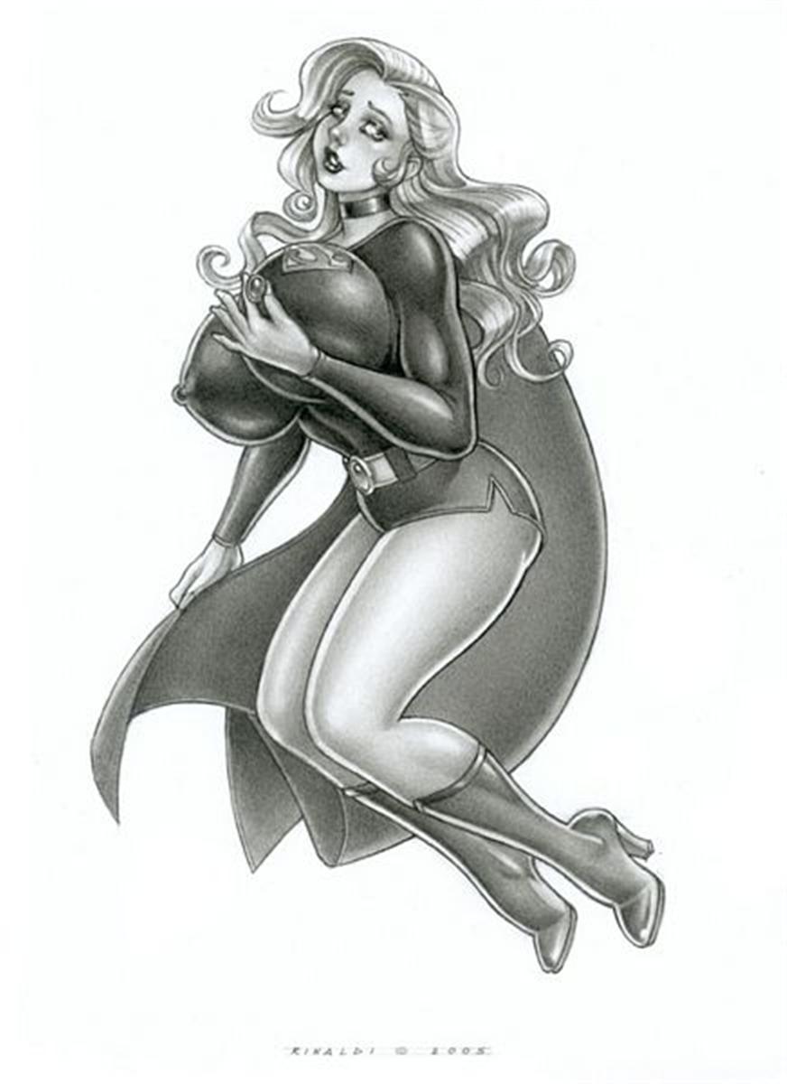 VICTOR RINALDI ART - Huge Tits drawings #6 page 2 full