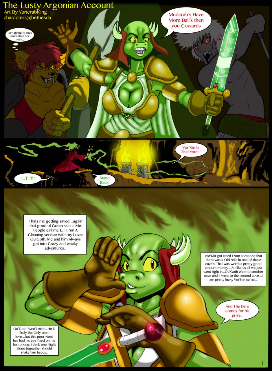 The Lusty Argonian Account page 1 full