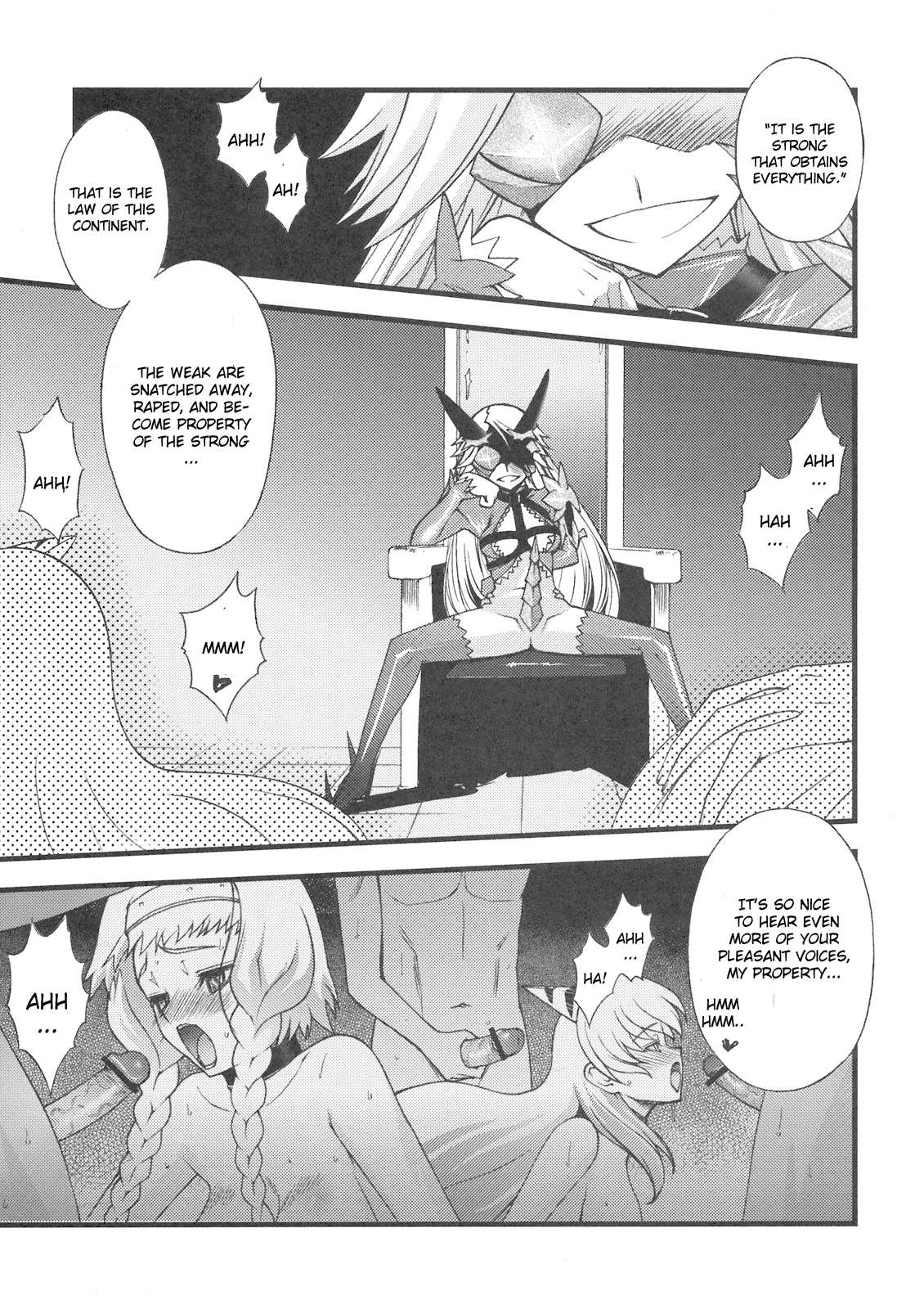 Queen's Blade Dorei Koujo Leina &amp; Elina page 5 full
