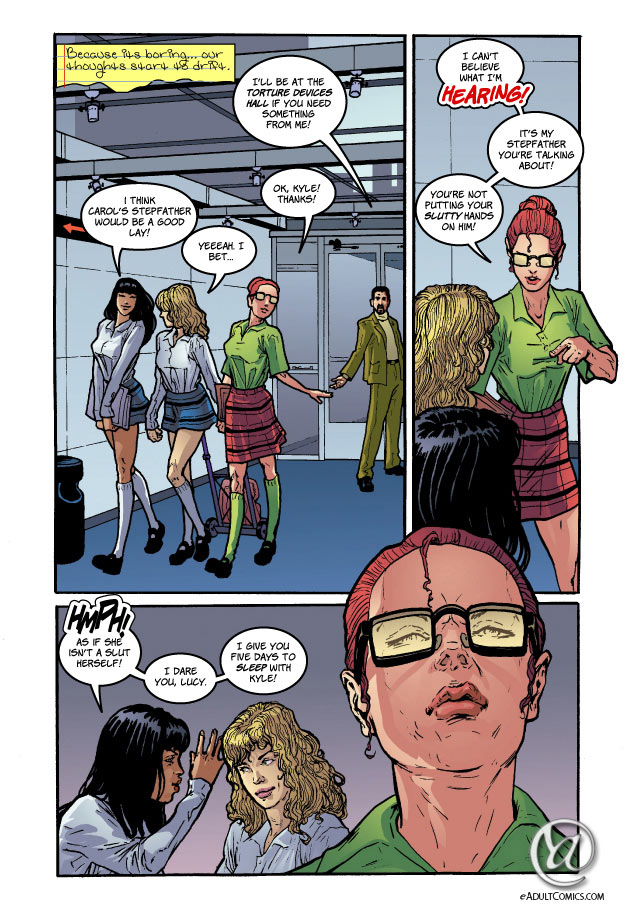 Schoolgirl's Revenge #5 page 3 full