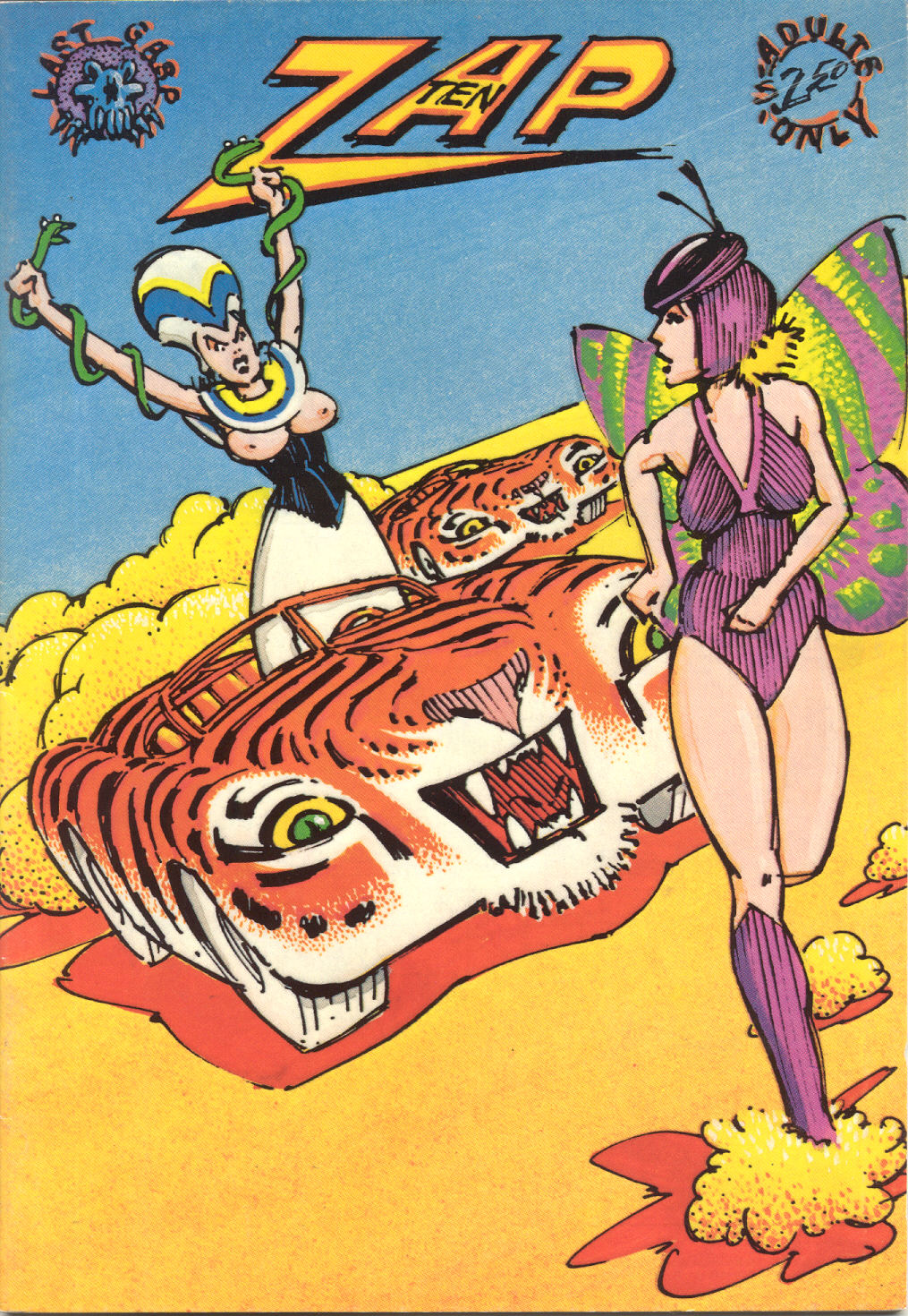 Zap Comix #10 page 1 full