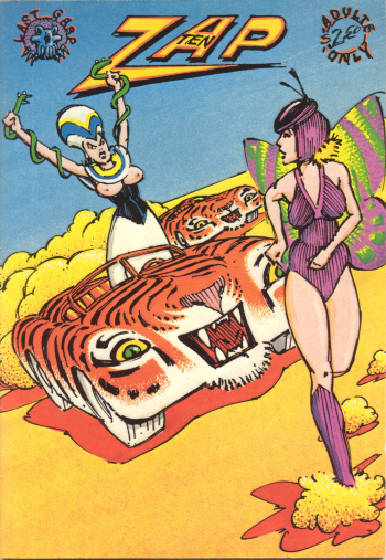 Zap Comix #10 cover
