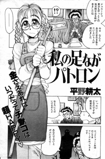 Watashi no Ashinaga Patoron cover