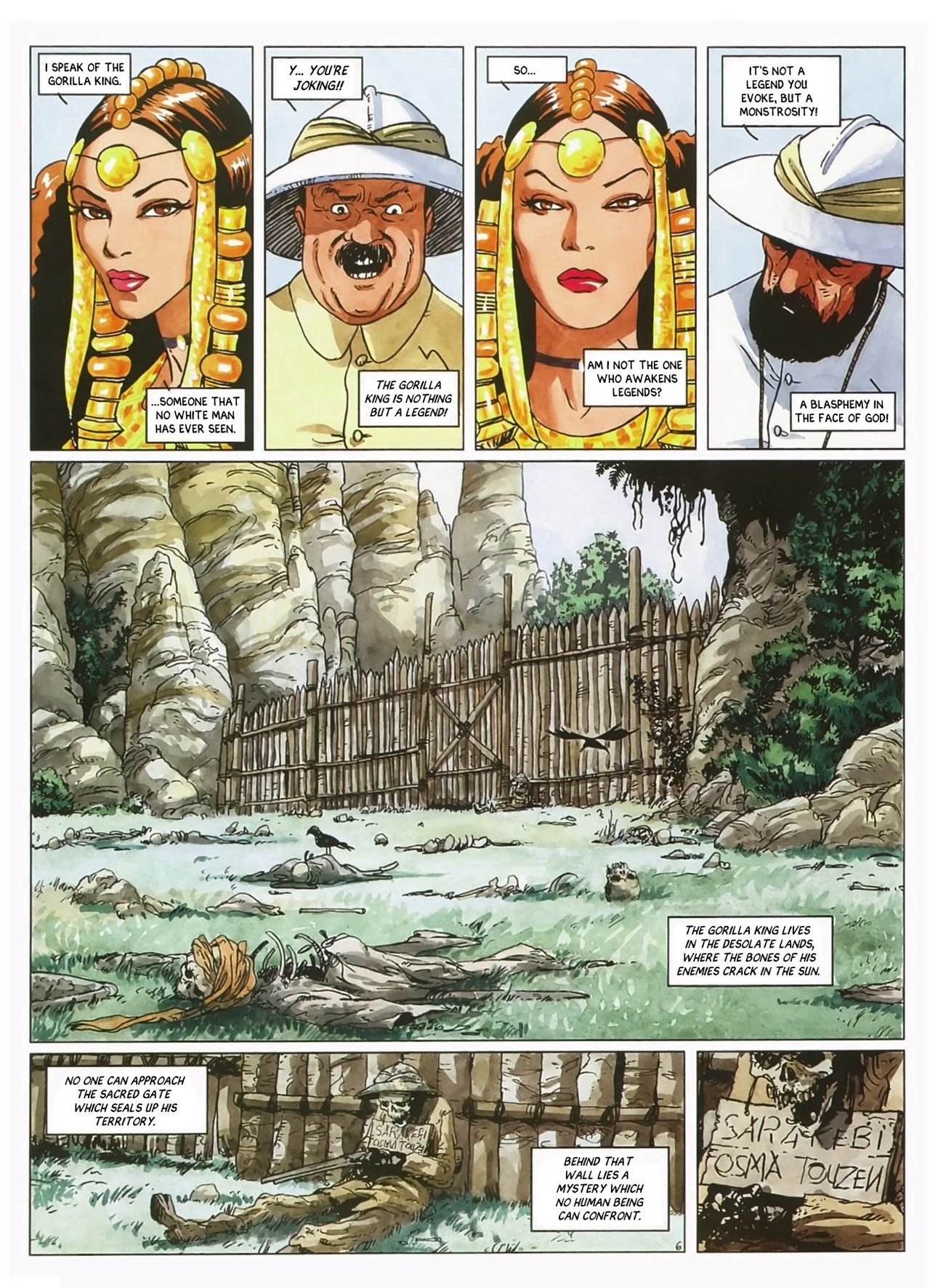 Djinn - Volume #9: The Gorilla King page 9 full