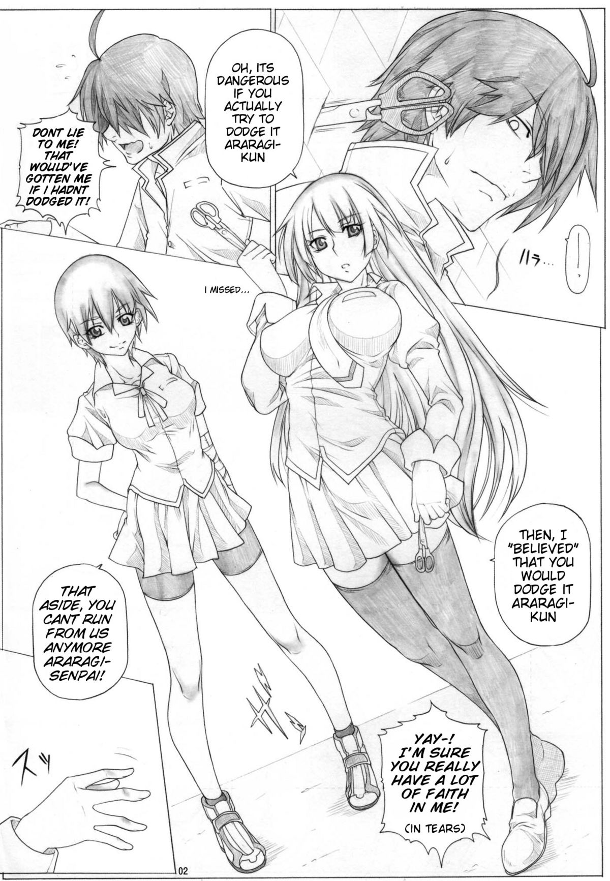 Angel's Stroke 36 Nemonogatari page 3 full