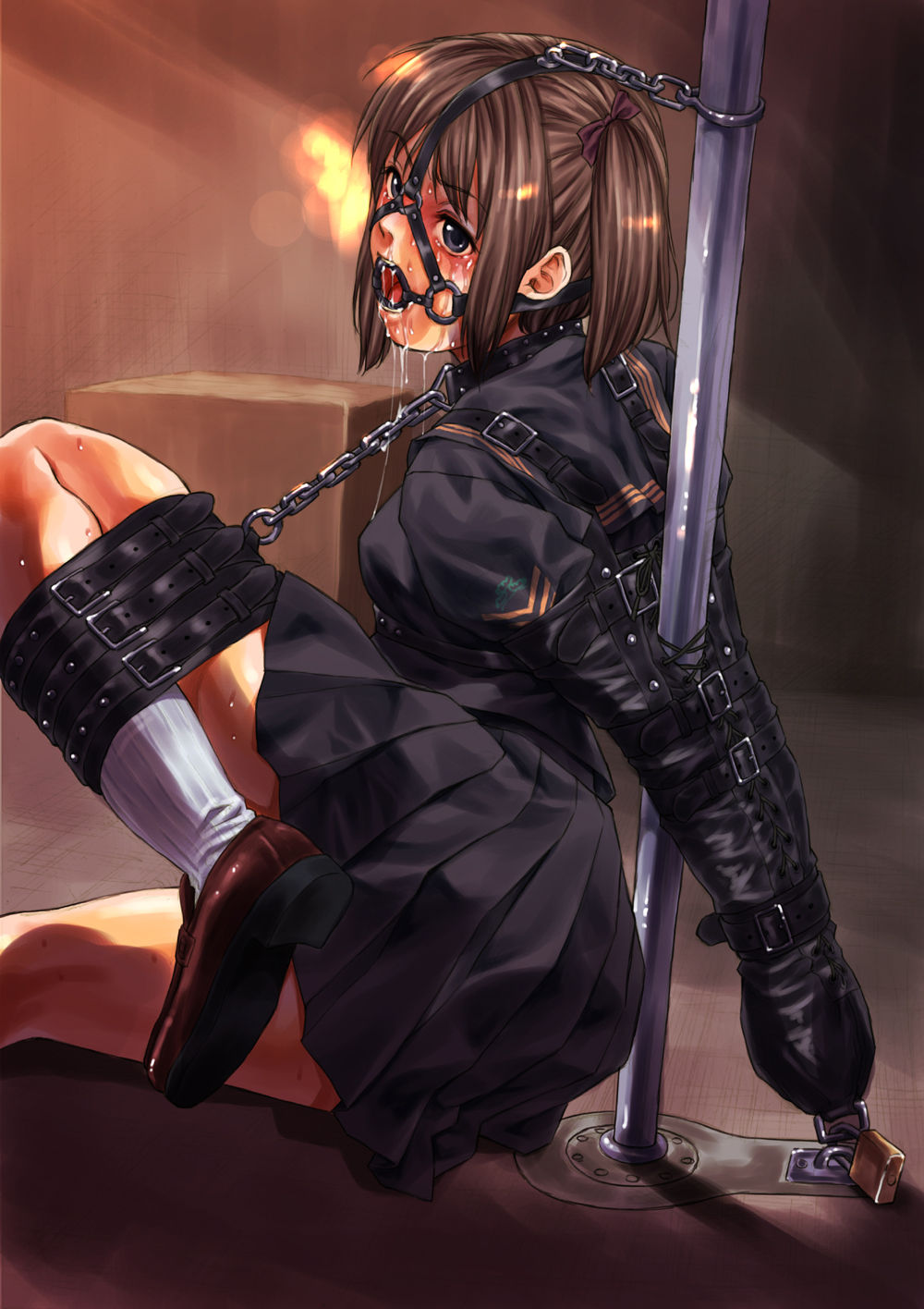Joshikousei Kinbaku Emaki page 3 full