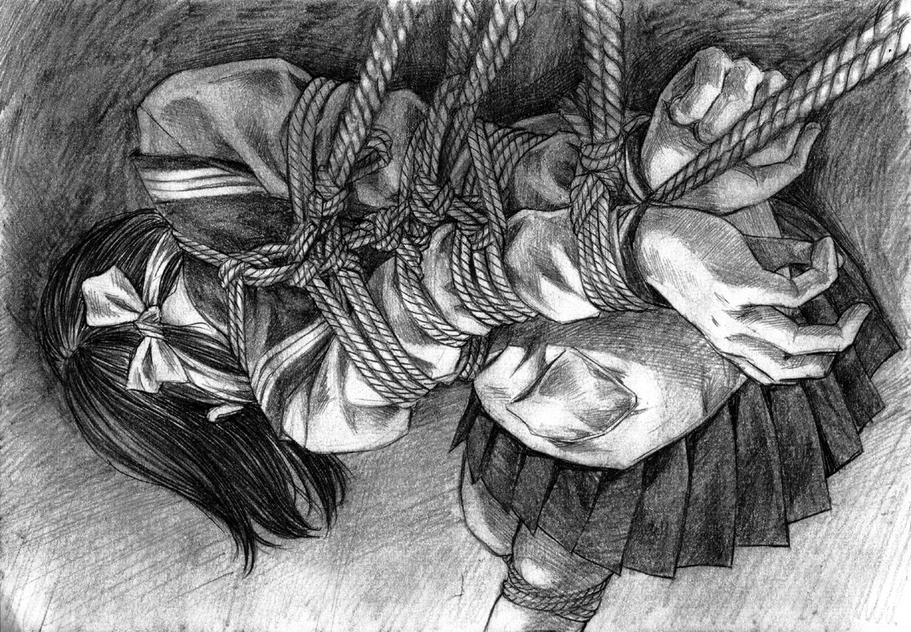 Joshikousei Kinbaku Emaki page 8 full