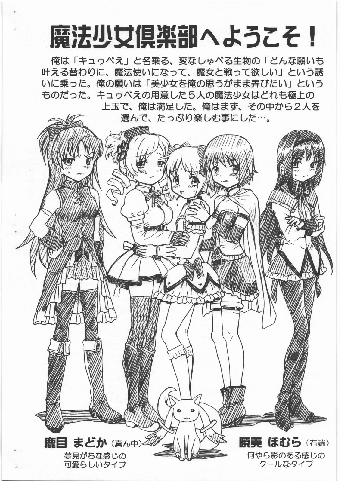 MADO MAGI FILE - Madoka &amp; Homura Gazoushuu page 2 full