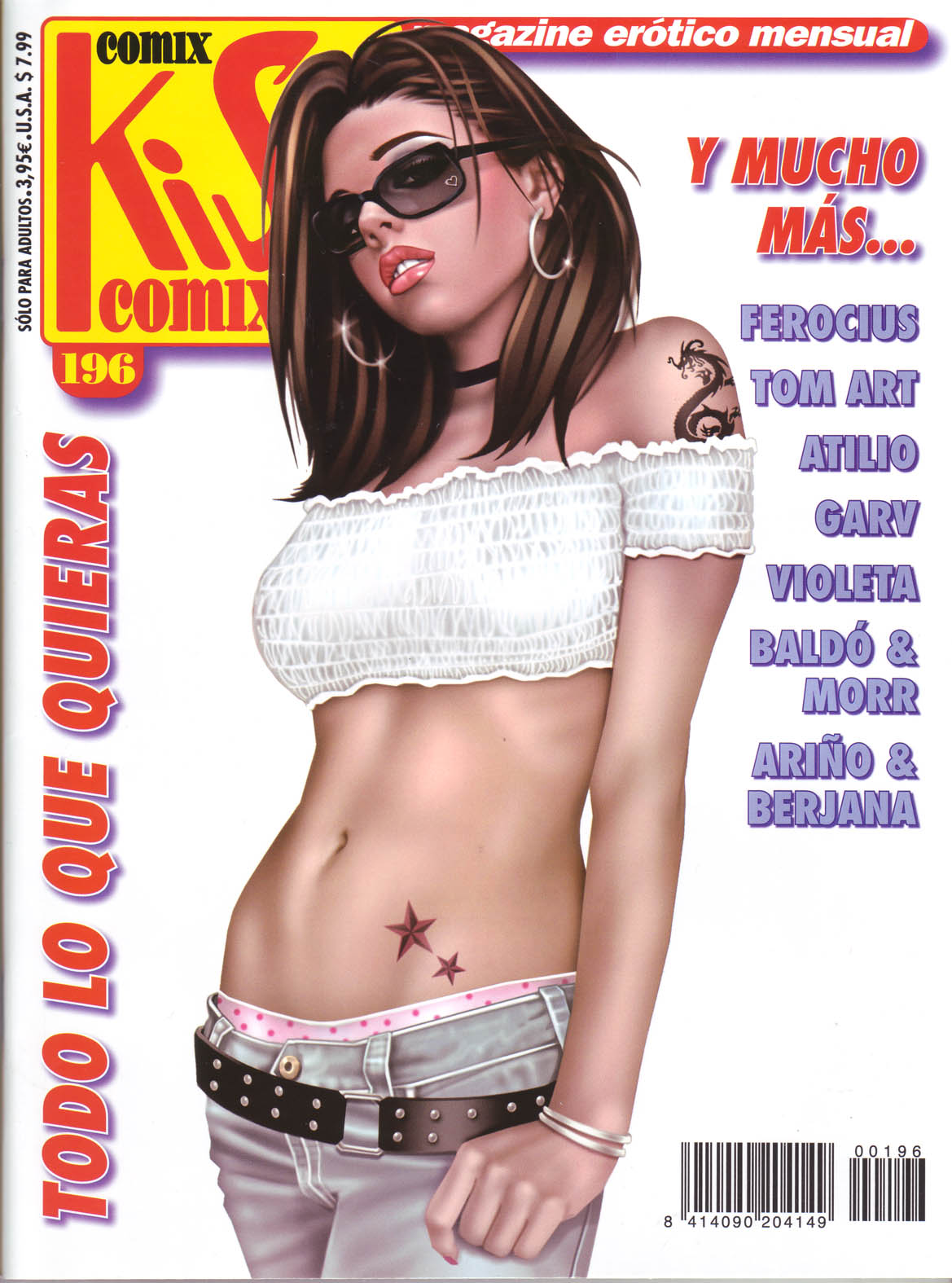 Kiss Comix #196 page 1 full