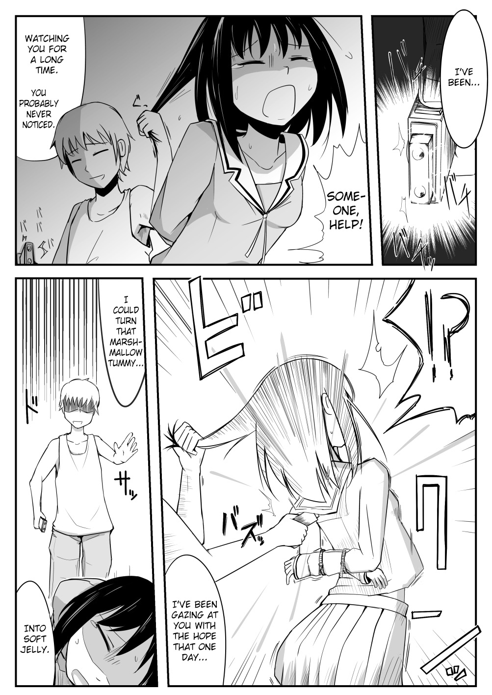 Manga About Viciously Beating Osaka’s Stomach  =LWB= page 6 full